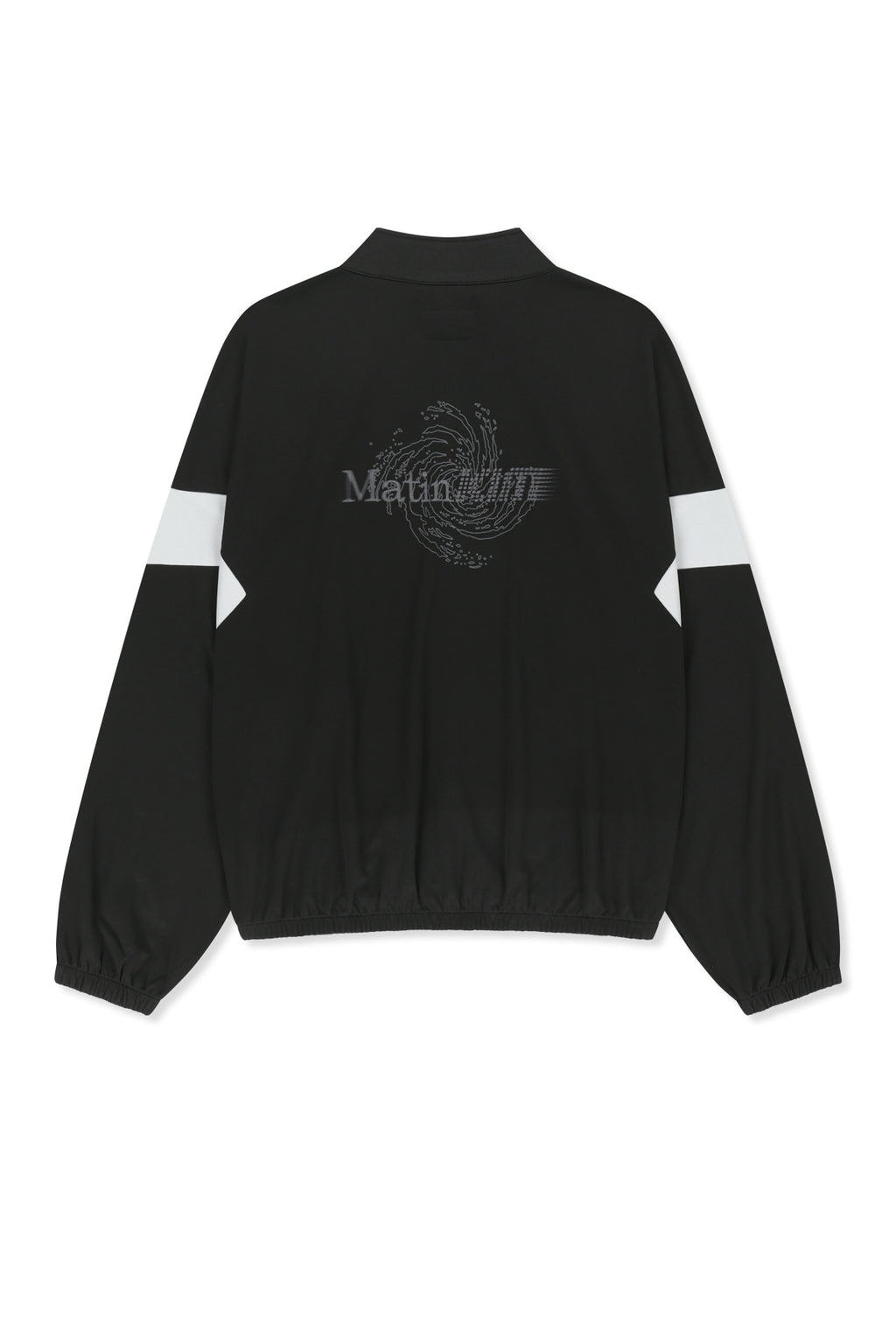 Matin Kim - Matin Pace Vortex Graffiti Zip Up (Black) product image 2 | TRAB K-Fashion Australia
