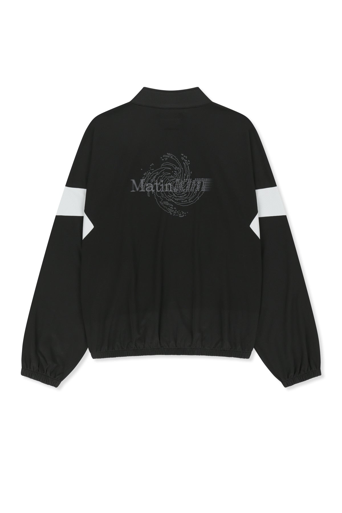 Matin Kim - Matin Pace Vortex Graffiti Zip Up (Black) product image 2 | TRAB K-Fashion Australia