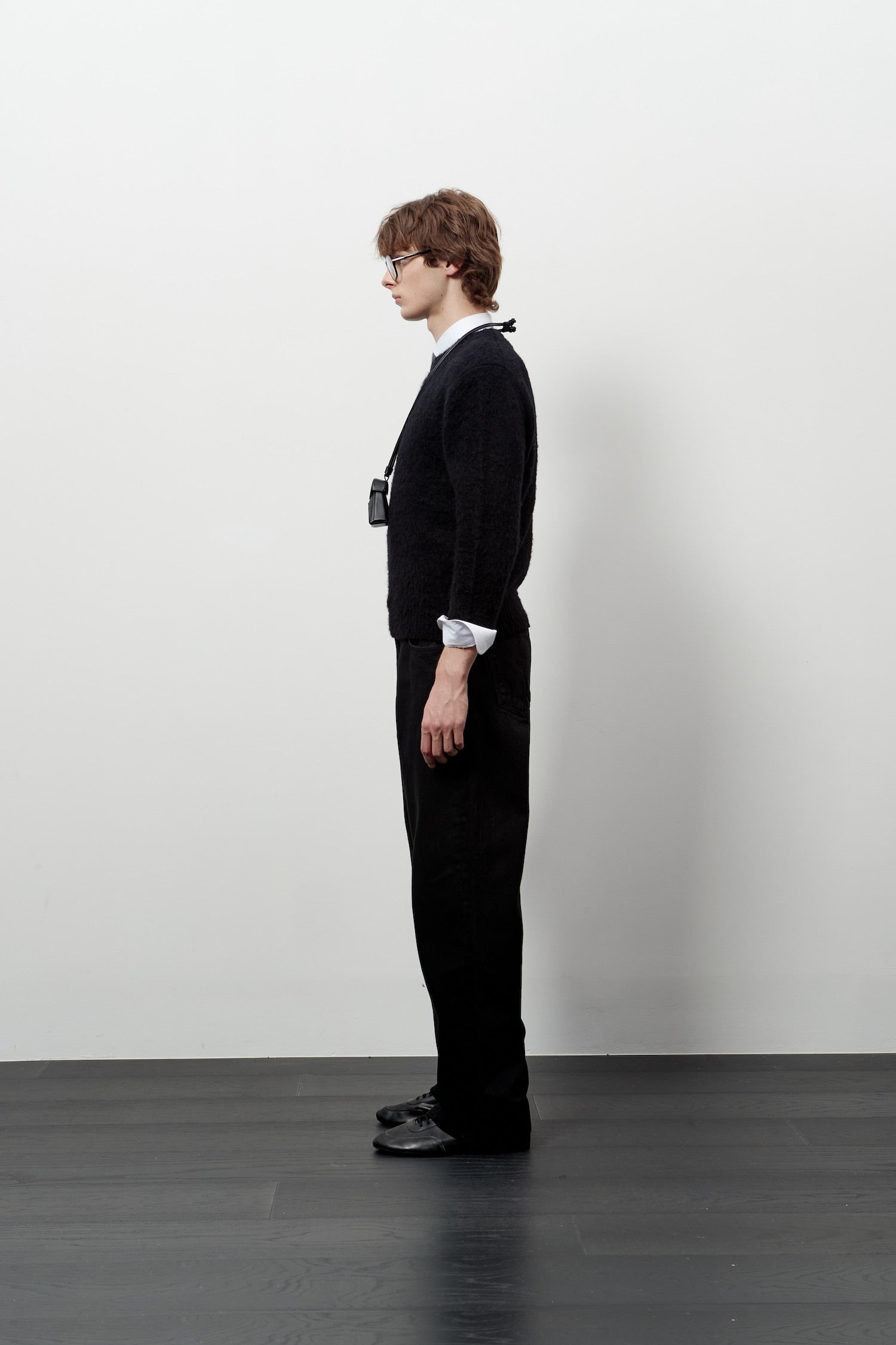 Stu - Straight Denim Pants (Black) product image 3 | TRAB K-Fashion Australia