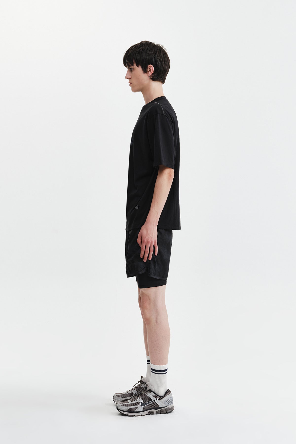 Matin Kim - Matin Pace Vortex Graffiti Top (Black) product image 7 | TRAB K-Fashion Australia
