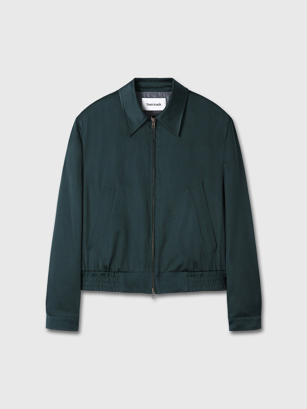 Tonywack - Silk Cotton Swing Jacket (Dark Green) product image 9 | TRAB K-Fashion Australia
