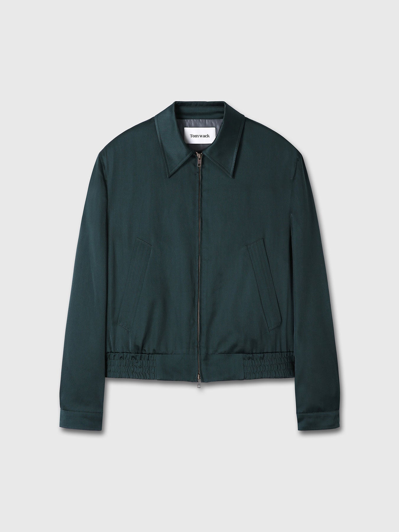 Tonywack - Silk Cotton Swing Jacket (Dark Green) product image 9 | TRAB K-Fashion Australia