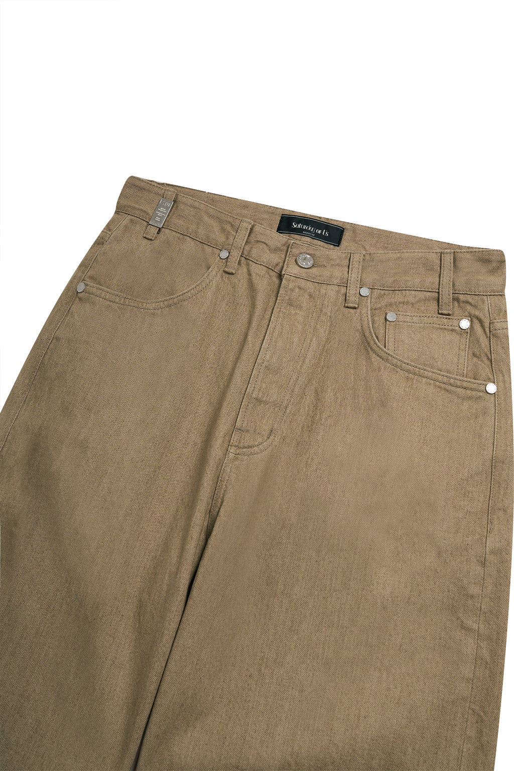 Stu - Straight Selvedge Denim Pants (Beige) product image 13 | TRAB K-Fashion Australia