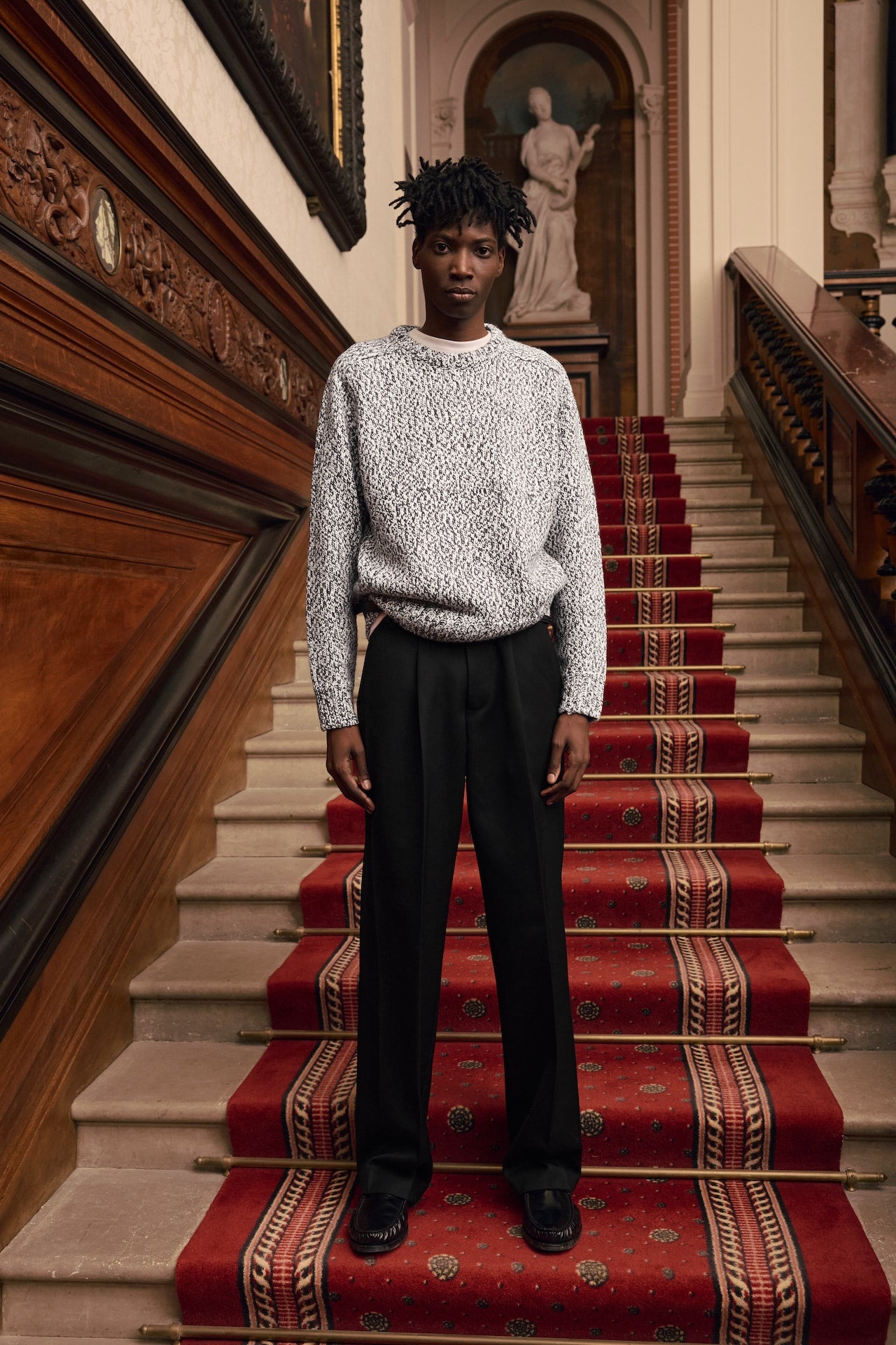 STU - Heather Round Neck Knit (OC) product image 13 | TRAB K-Fashion Australia