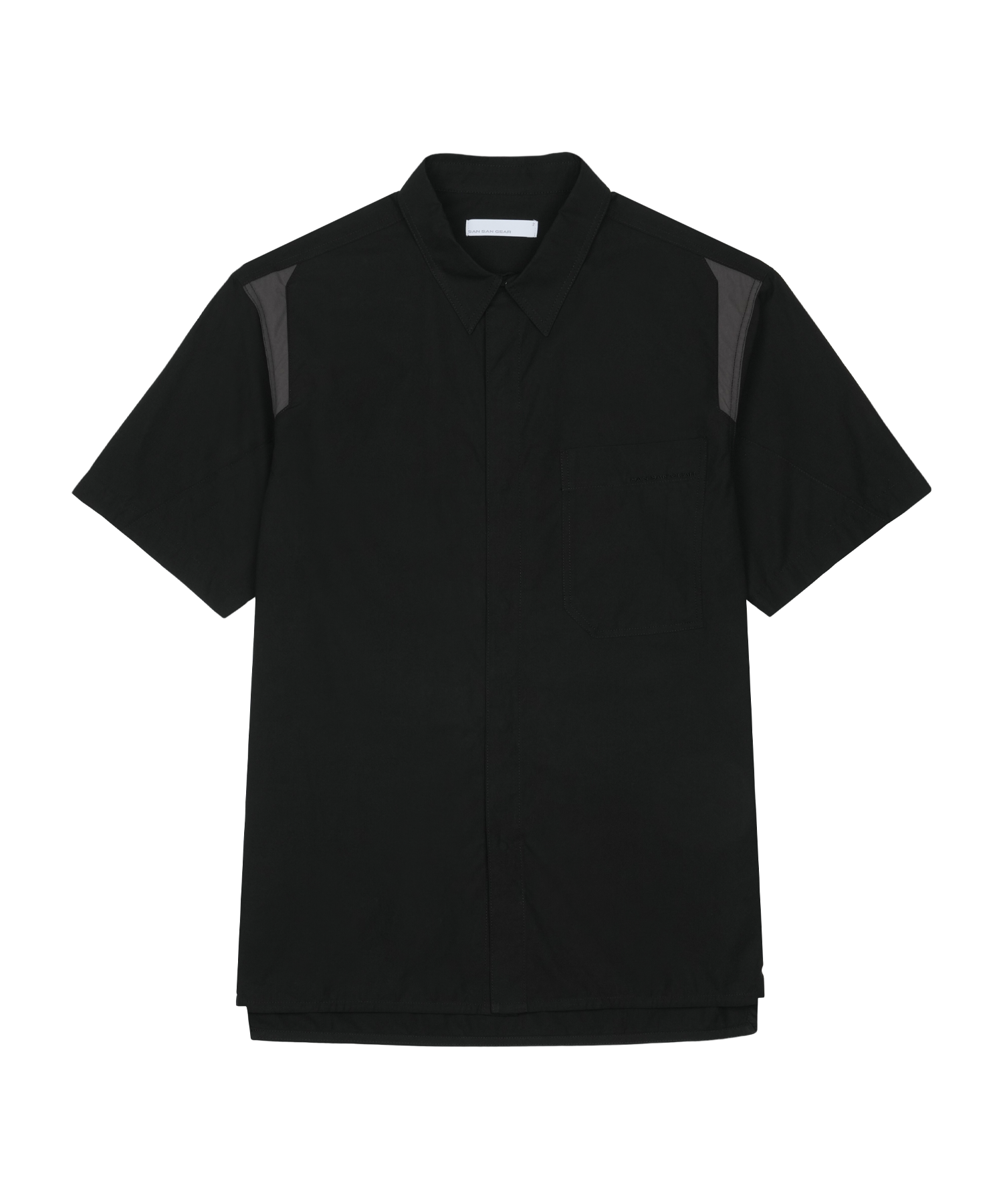 San San Gear - Block Shirt (Black) product image 4 | TRAB K-Fashion Australia
