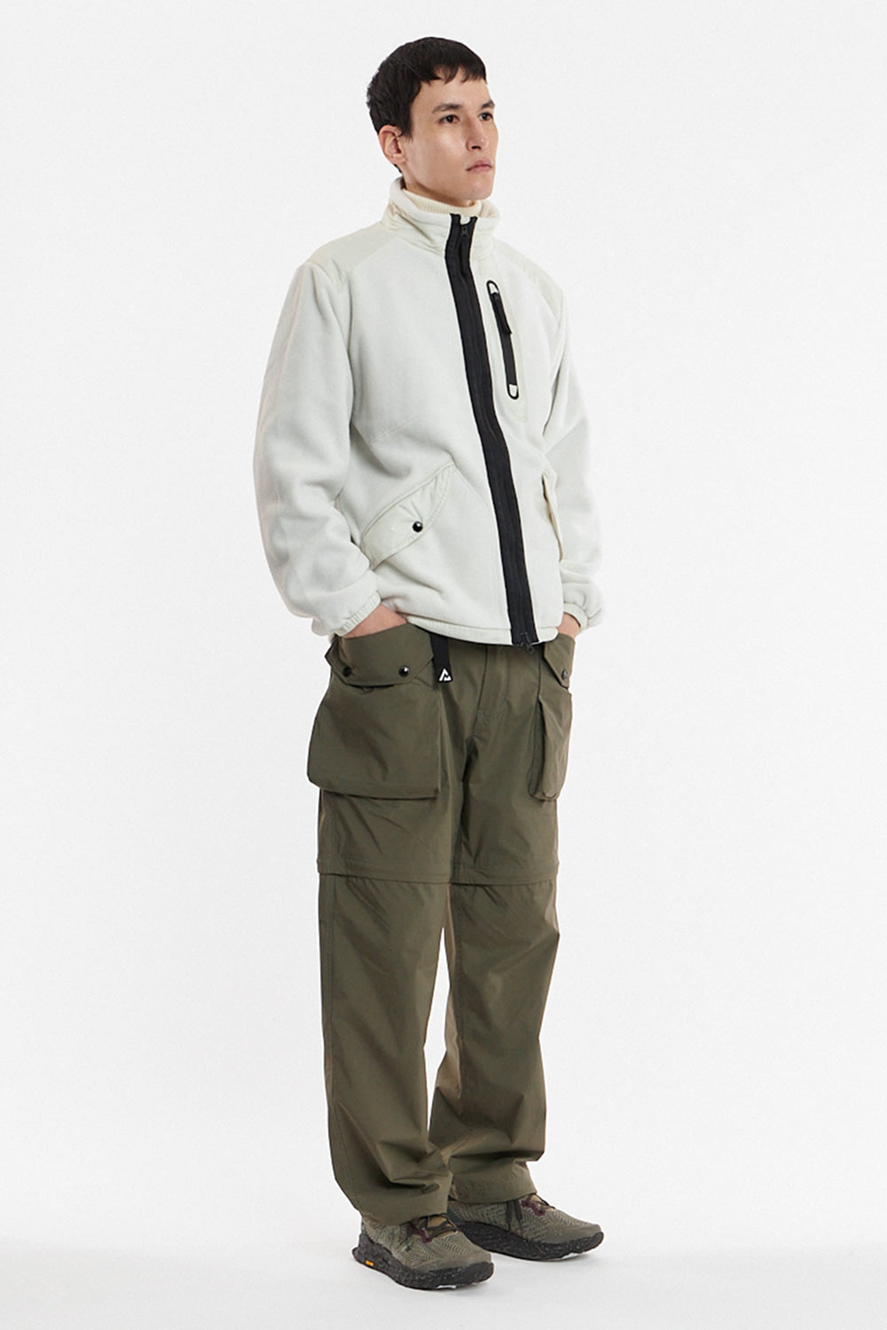 Eastlogue - Sky Troops Fleece Jacket (Cream) product image 1 | TRAB K-Fashion Australia