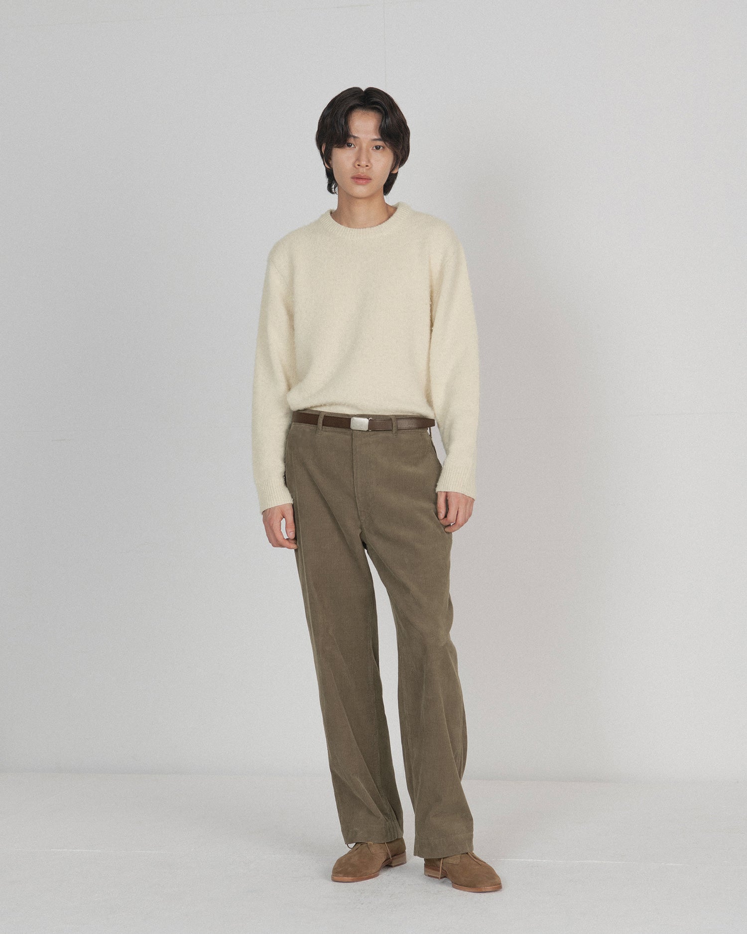 Brownyard - Brushed Sweater (Ivory) product image 3 | TRAB K-Fashion Australia