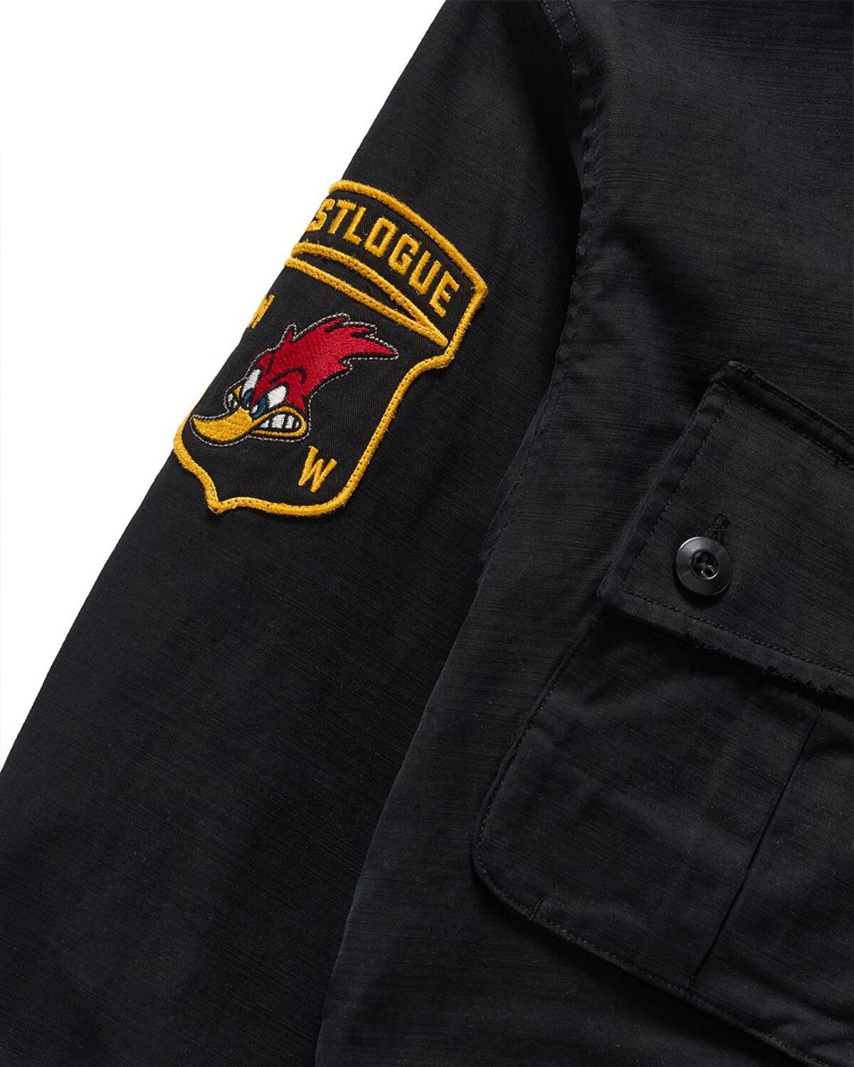 Eastlogue - Comic Jungle Fatigue Jacket (Black) product image 4 | TRAB K-Fashion Australia