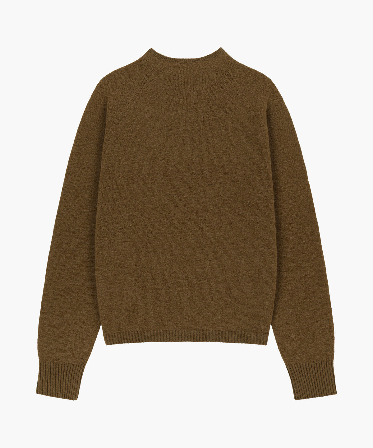 Marithe & Francois Girbaud - Premium Merino Wool Half Neck Knit (Brown) product image 6 | TRAB K-Fashion Australia