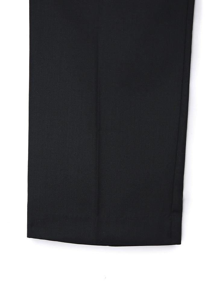 Tonywack - High-Density Wool Drawstring Wide Trousers (Black) product image 11 | TRAB K-Fashion Australia