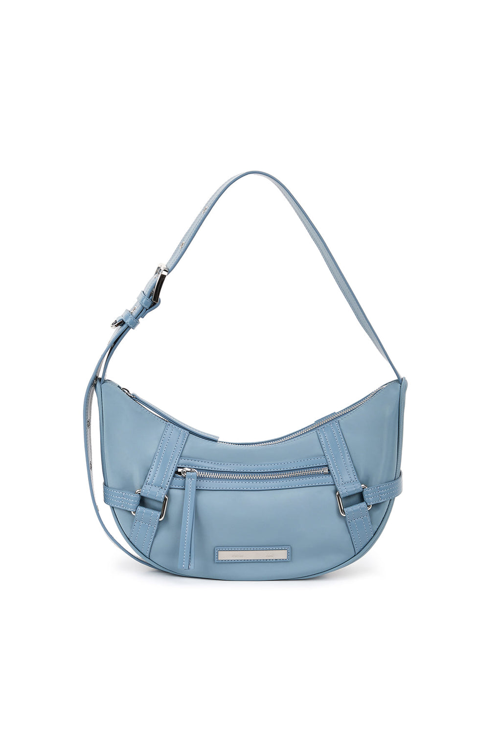 Matin Kim - Fabric Arc Hobo Bag (Smoke Blue) product image 1 | TRAB K-Fashion Australia
