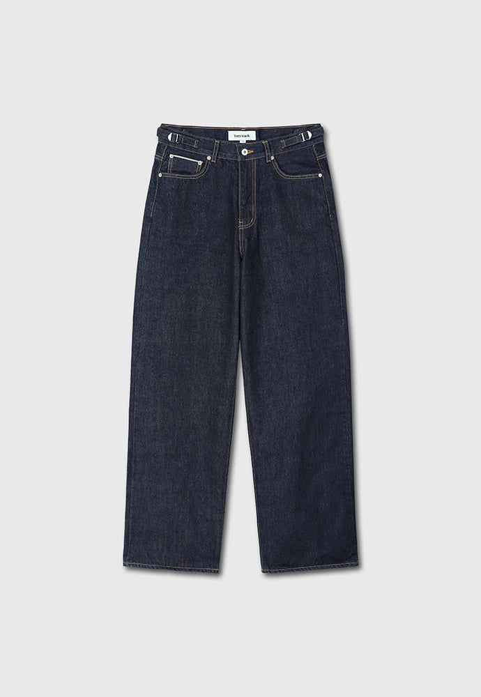 Tonywack - Wide-Leg Selvedge Denim Jeans (Indigo) product image 9 | TRAB K-Fashion Australia