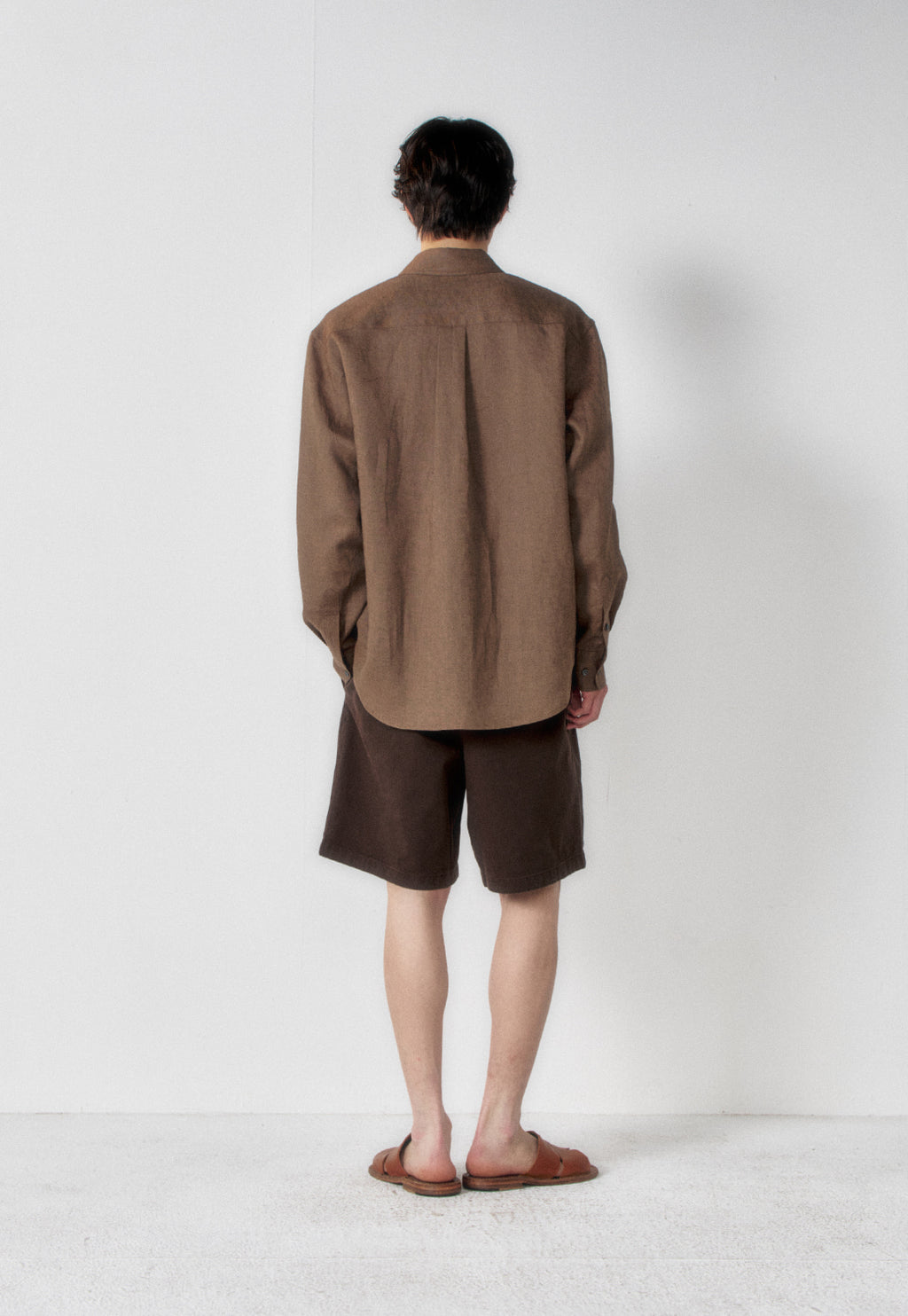 Art if acts - Washed Chino Shorts (Old Brown) product image 5 | TRAB K-Fashion Australia