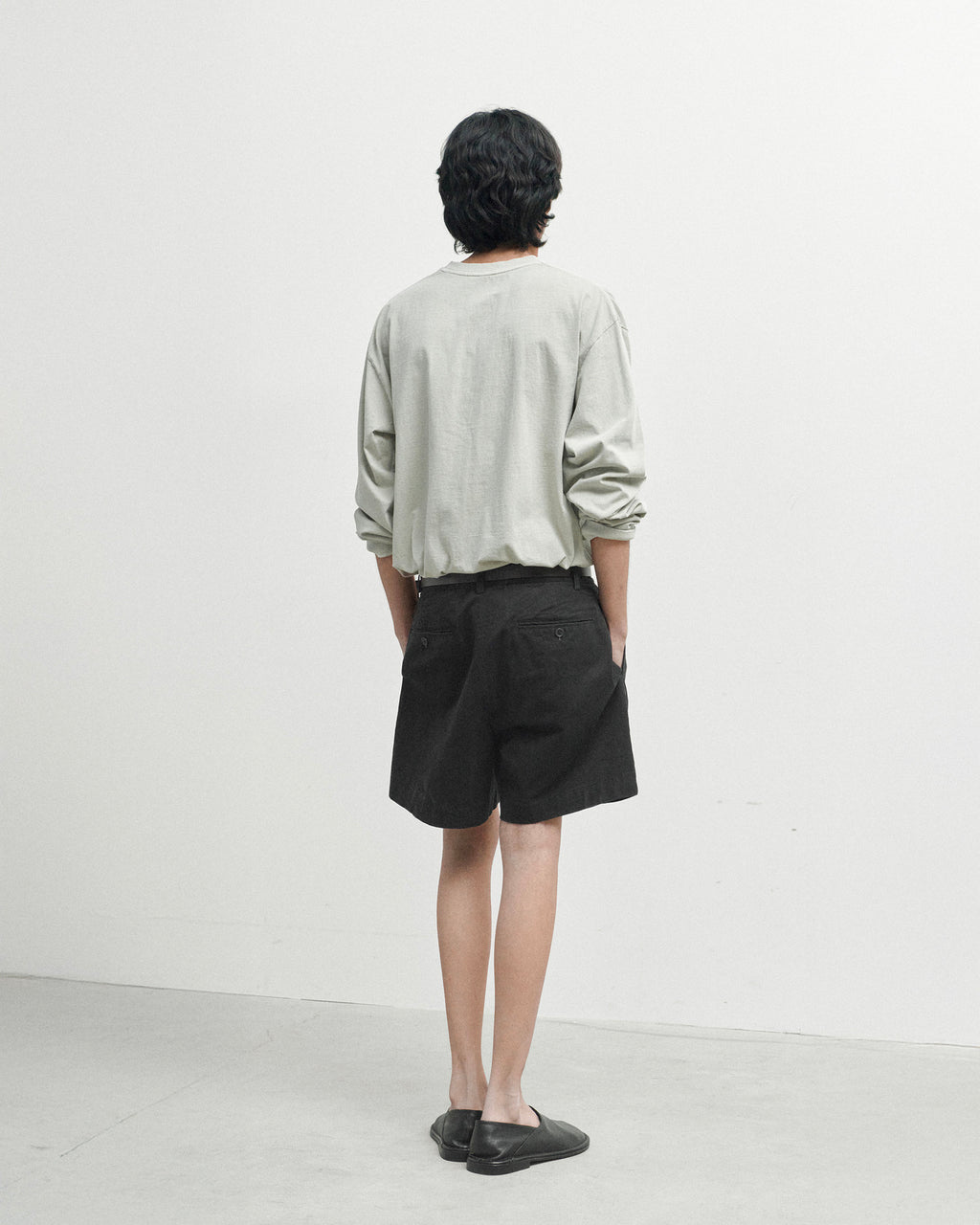 Brownyard - Washed Long Sleeve (Stone) product image 2 | TRAB K-Fashion Australia