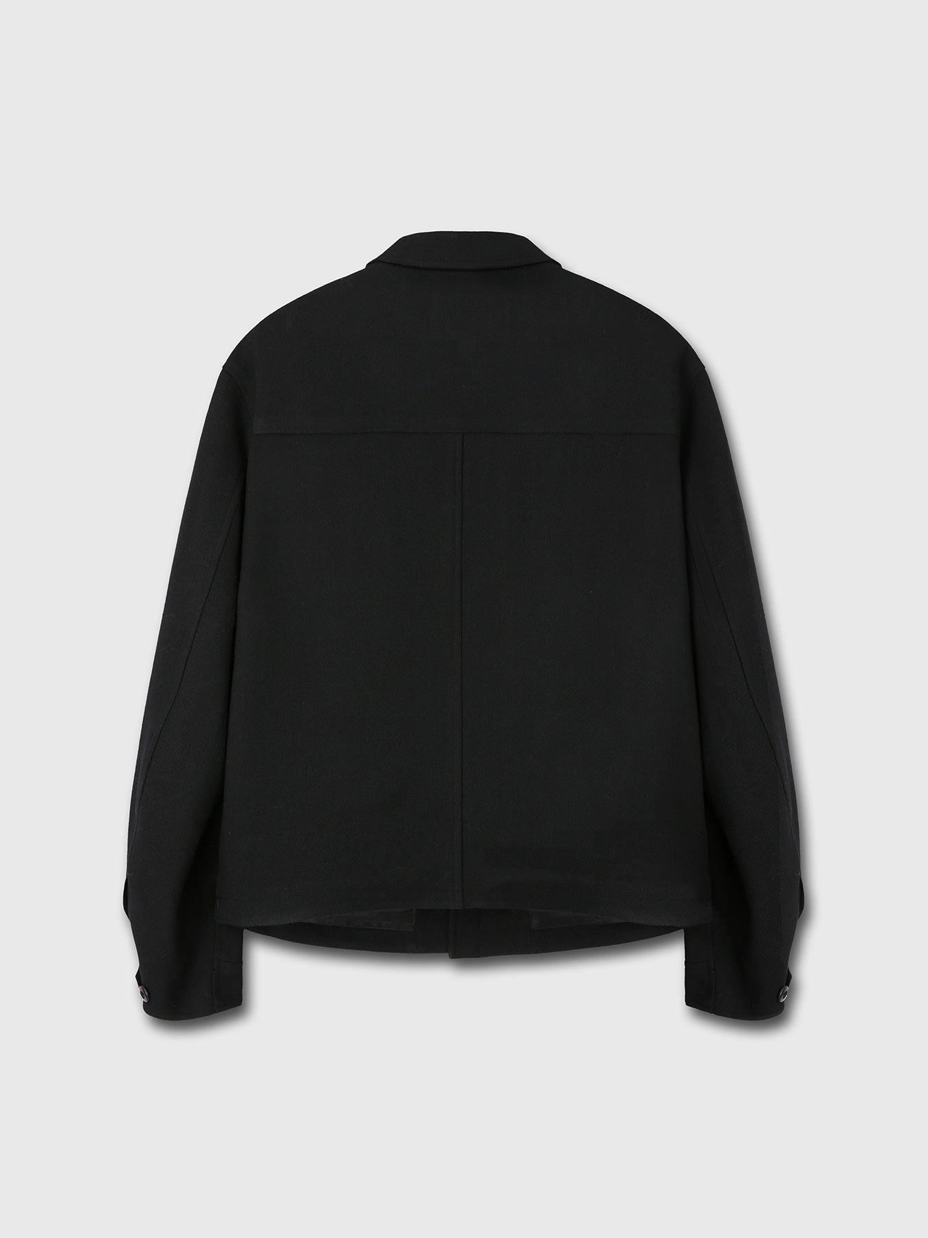 Tonywack - Textured Wool Shirt Blouson (Black) product image 10 | TRAB K-Fashion Australia