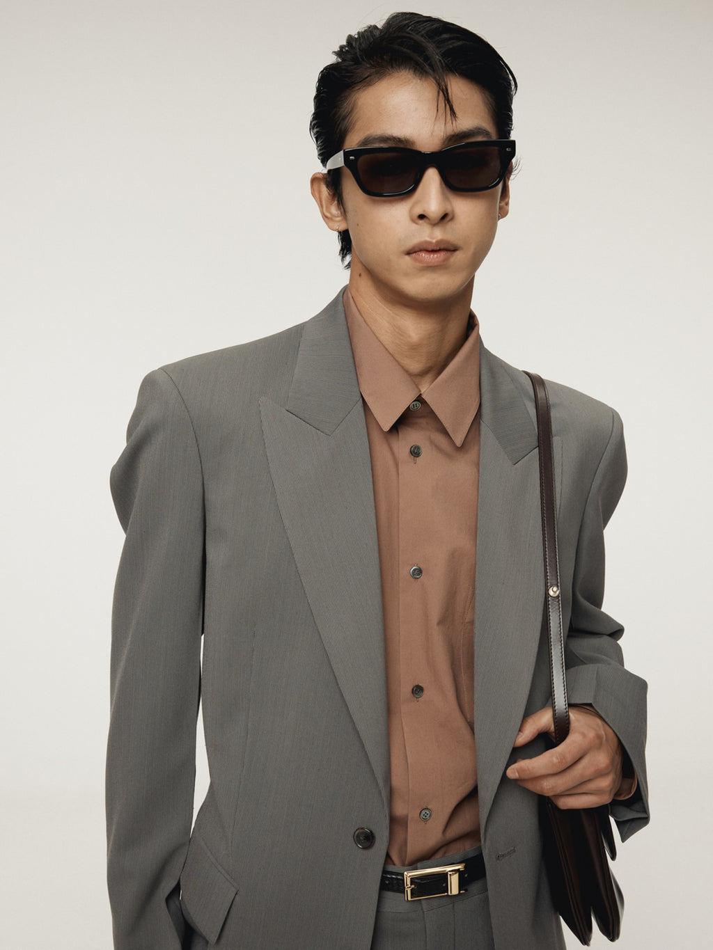 Recto - Powdery Cotton Classic Shirt (Rust Pink) product image 6 | TRAB K-Fashion Australia