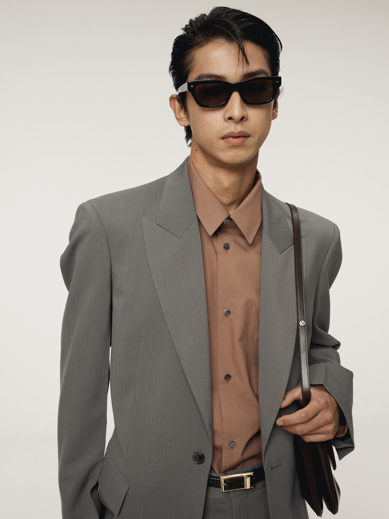 Recto - Powdery Cotton Classic Shirt (Rust Pink) product image 6 | TRAB K-Fashion Australia