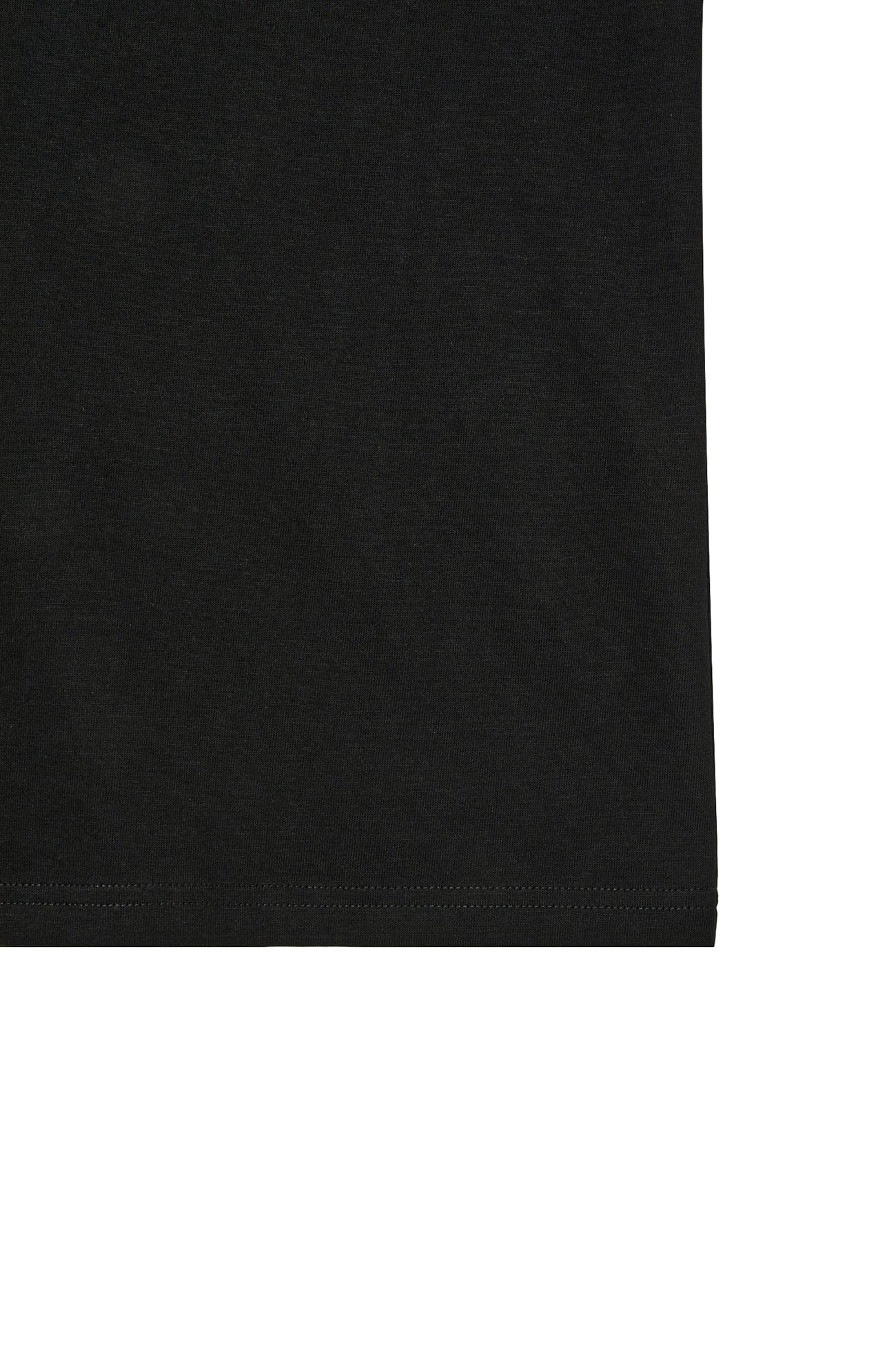 Deinet - Brushed Stitch Point Regular T-Shirt (Black) product image 5 | TRAB K-Fashion Australia