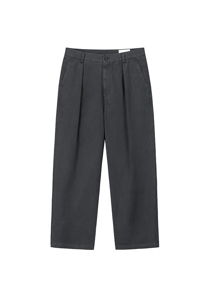 Art if acts - One Tuck Chino Pants (Charcoal) product image 6 | TRAB K-Fashion Australia