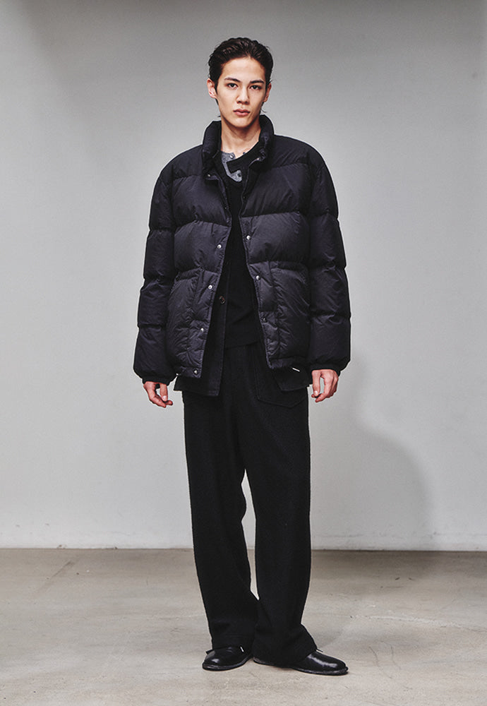 Art if acts - Logan Washed Down Jacket (Black) product image 2 | TRAB K-Fashion Australia