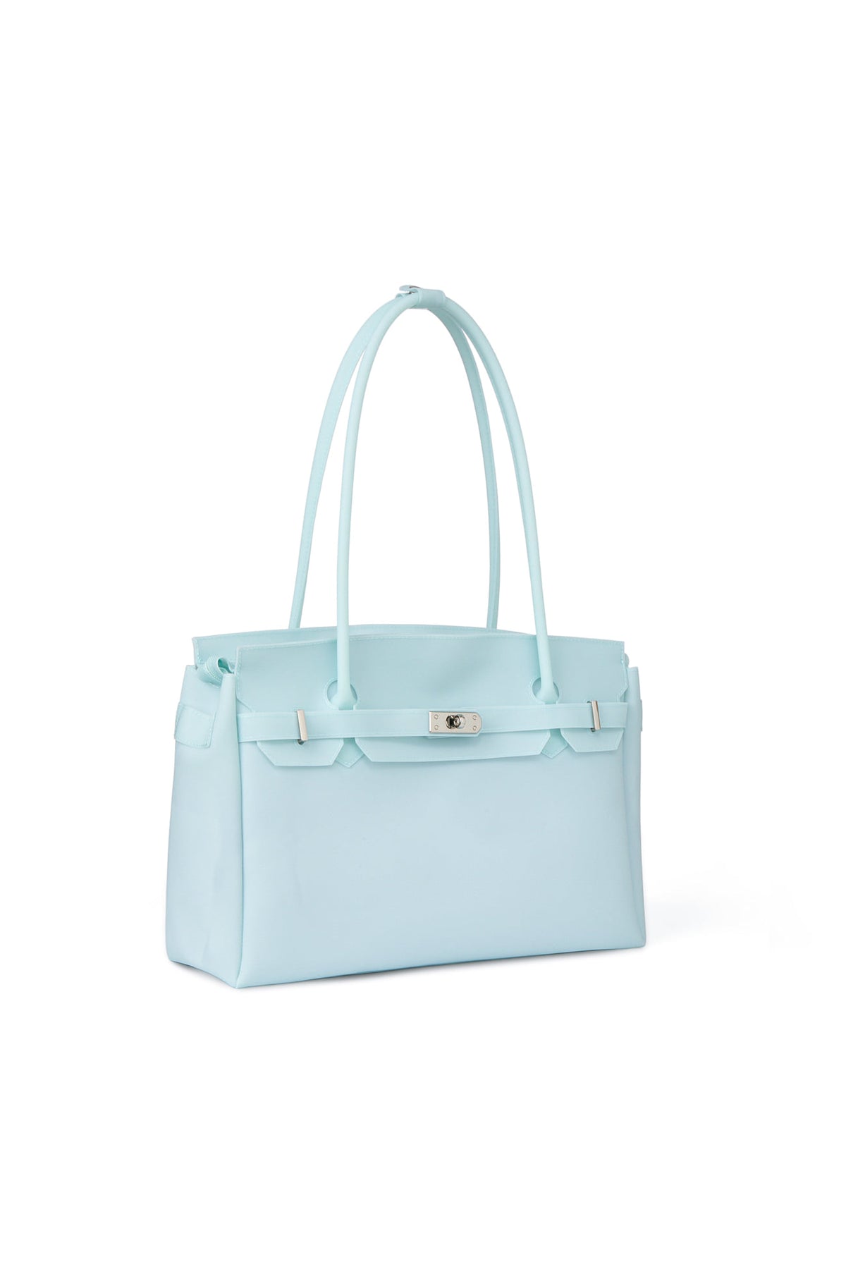 Deinet - [free Card Wallet] Jelly Two-Way Big Bag (Ice Blue) product image 2 | TRAB K-Fashion Australia