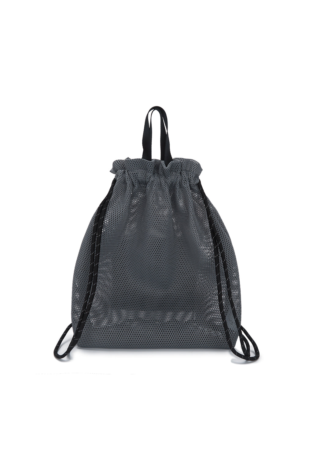 Matin Kim - Cargo Mesh Back Pack (Grey) product image 5 | TRAB K-Fashion Australia