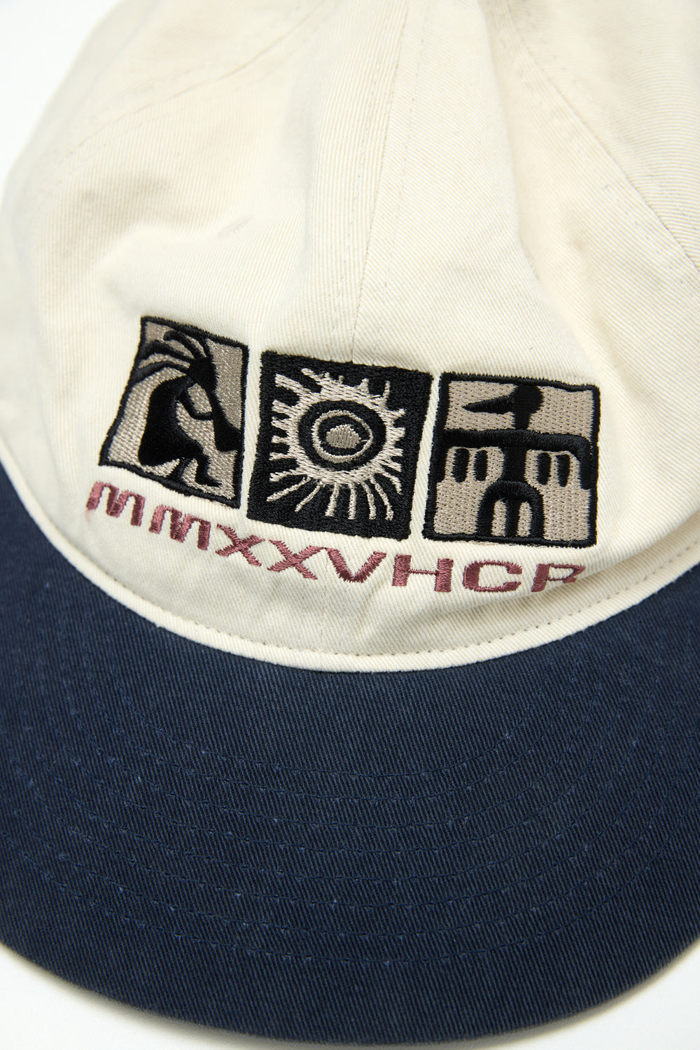 Hatchingroom - Kokopelli Cap (Cream/Navy) product image 2 | TRAB K-Fashion Australia