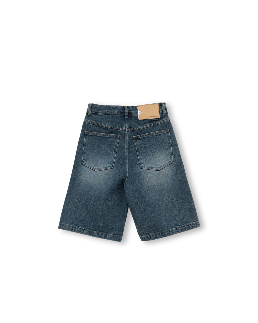 Brownyard - Bermuda Denim Pants (Indigo) product image 4 | TRAB K-Fashion Australia