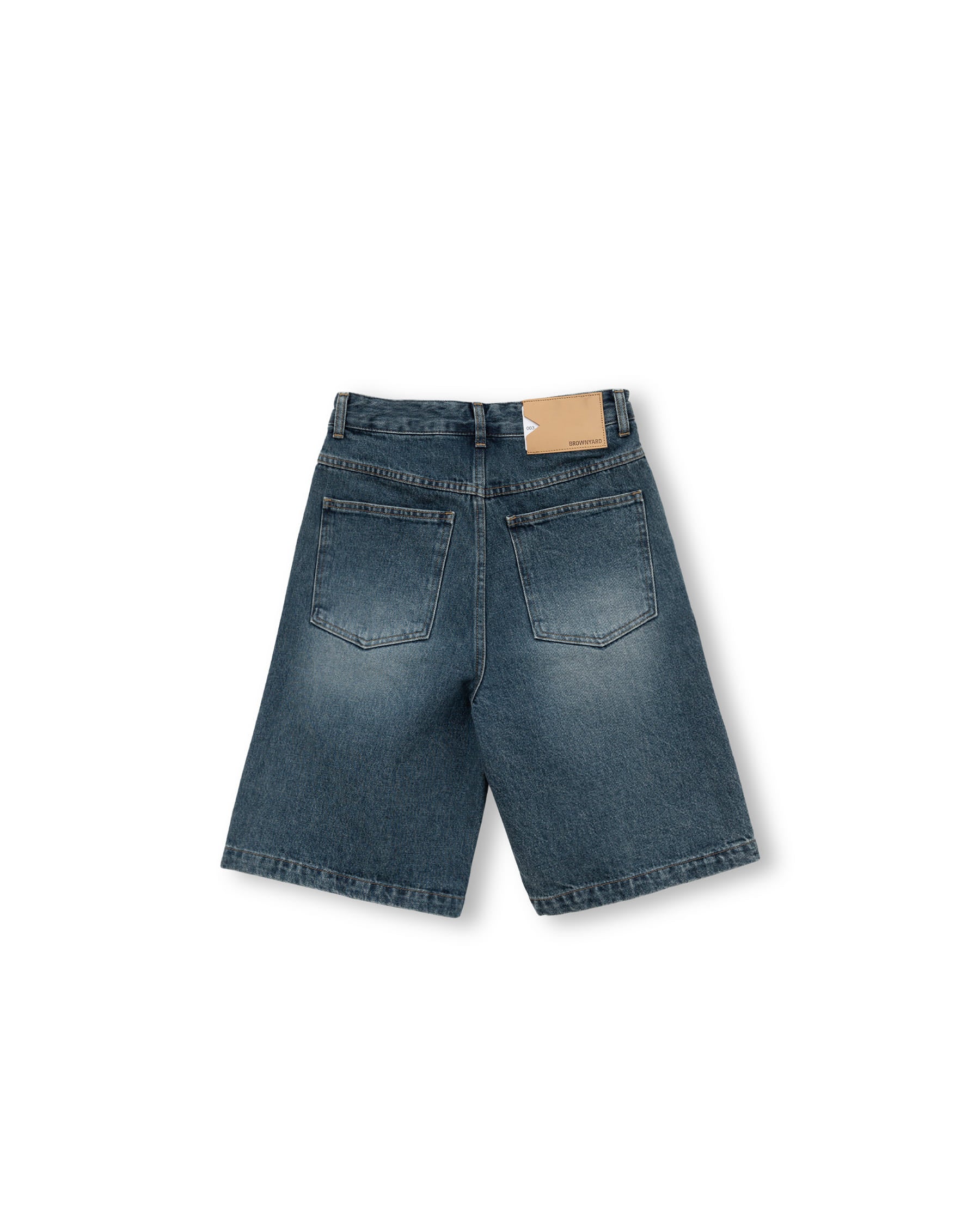 Brownyard - Bermuda Denim Pants (Indigo) product image 4 | TRAB K-Fashion Australia