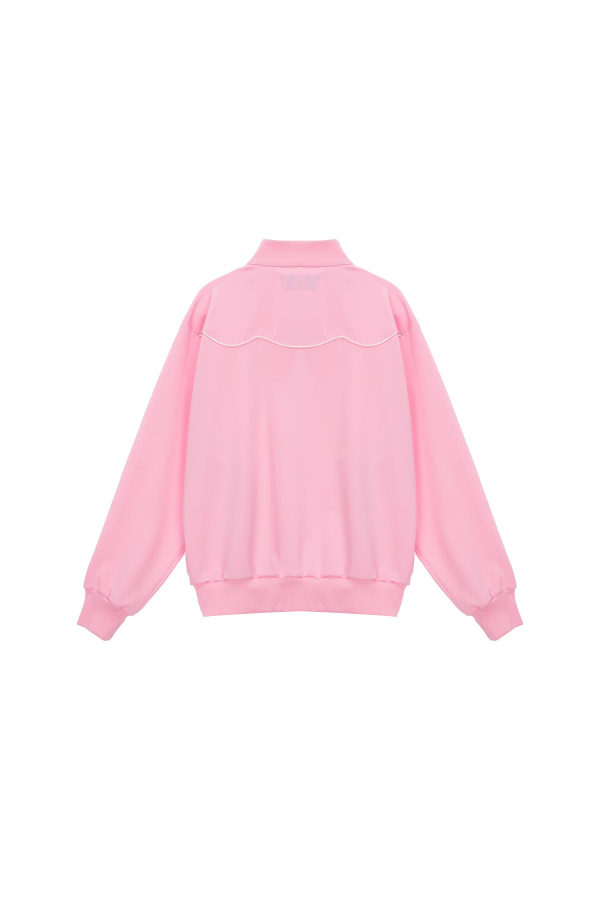 Matin Kim - Matin Kim Jersey Zip-up (Pink) product image 2 | TRAB K-Fashion Australia