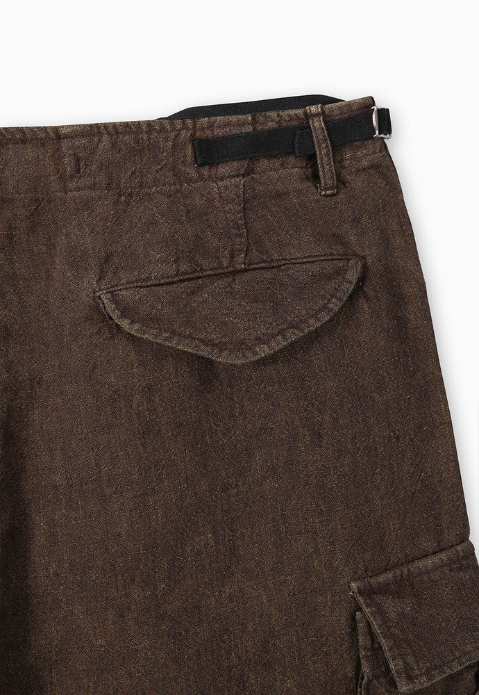 Art if acts - Linen M-51 Shorts (Wood) product image 11 | TRAB K-Fashion Australia