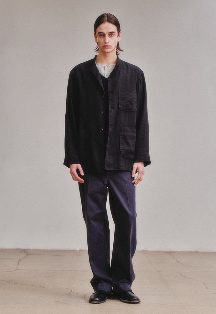 Art if acts - Silk French Forestiere Jacket (Black) product image 3 | TRAB K-Fashion Australia