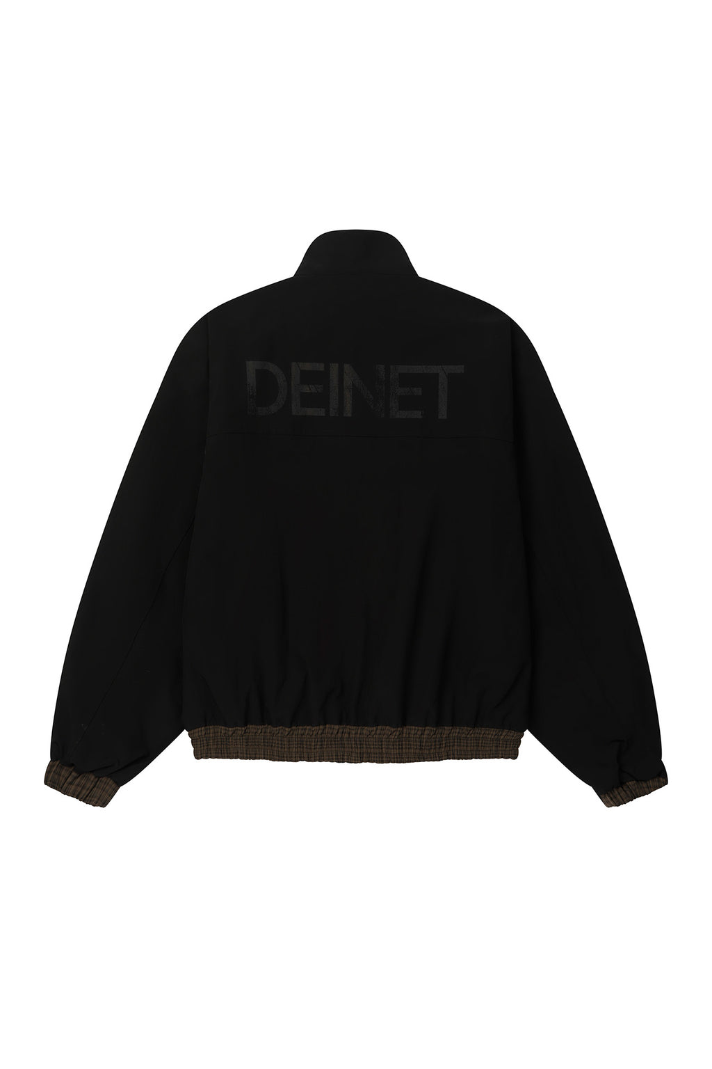 Deinet - Point Check Detail Jacket (Black) product image 9 | TRAB K-Fashion Australia
