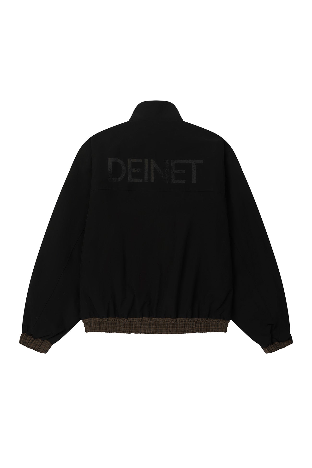 Deinet - Point Check Detail Jacket (Black) product image 9 | TRAB K-Fashion Australia