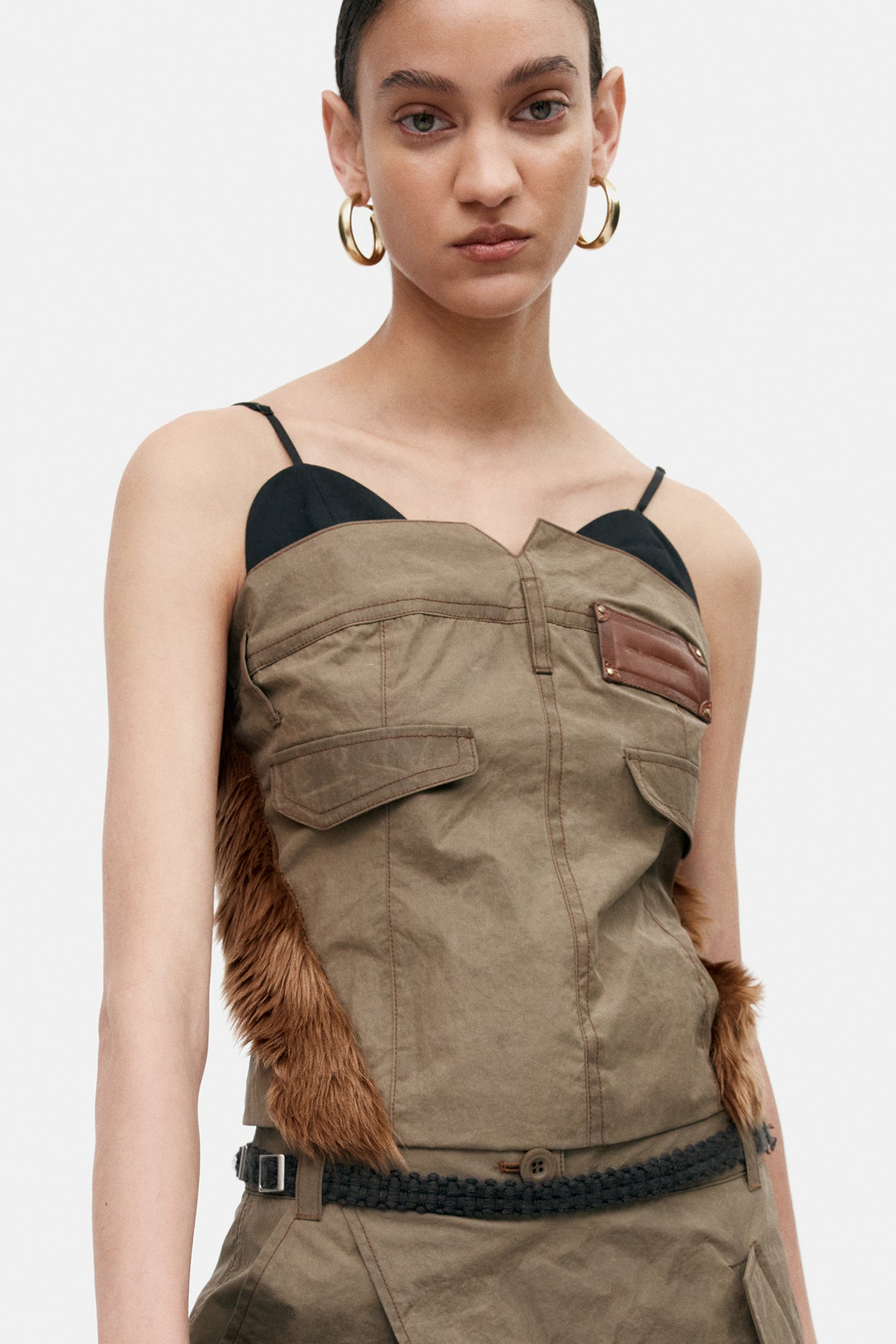 Andersson Bell - Trouser Custom Bustier (Taupe) product image 5 | TRAB K-Fashion Australia
