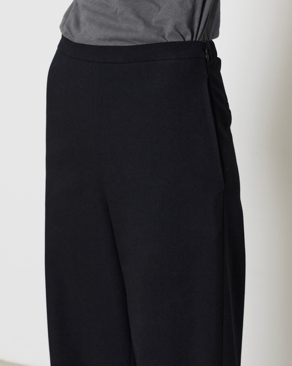 Brownyard - Wool Easy Pants (Black) product image 5 | TRAB K-Fashion Australia