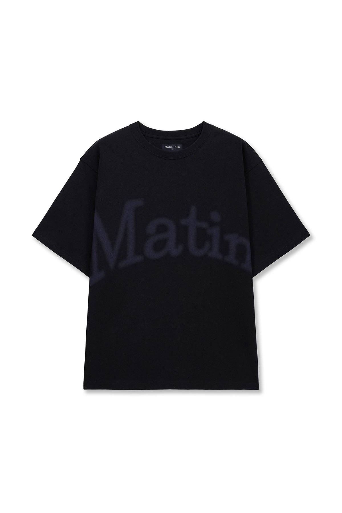 Matin Kim - Big Arch Logo Top (Black) product image 1 | TRAB K-Fashion Australia