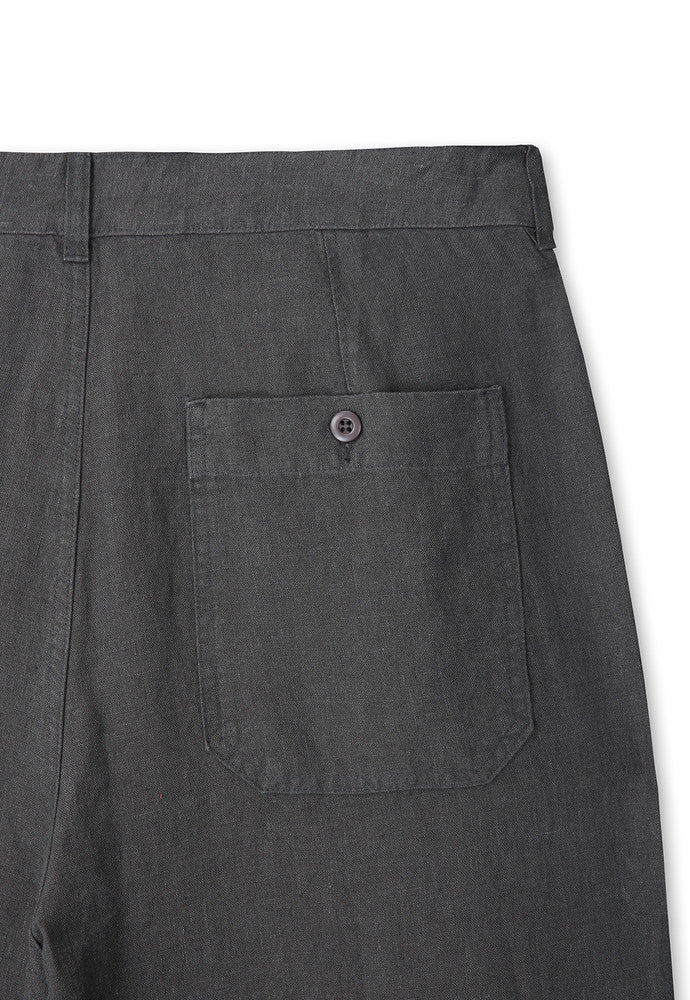 Art if acts - Linen Parachute Pants (Vintage Charcoal) product image 11 | TRAB K-Fashion Australia