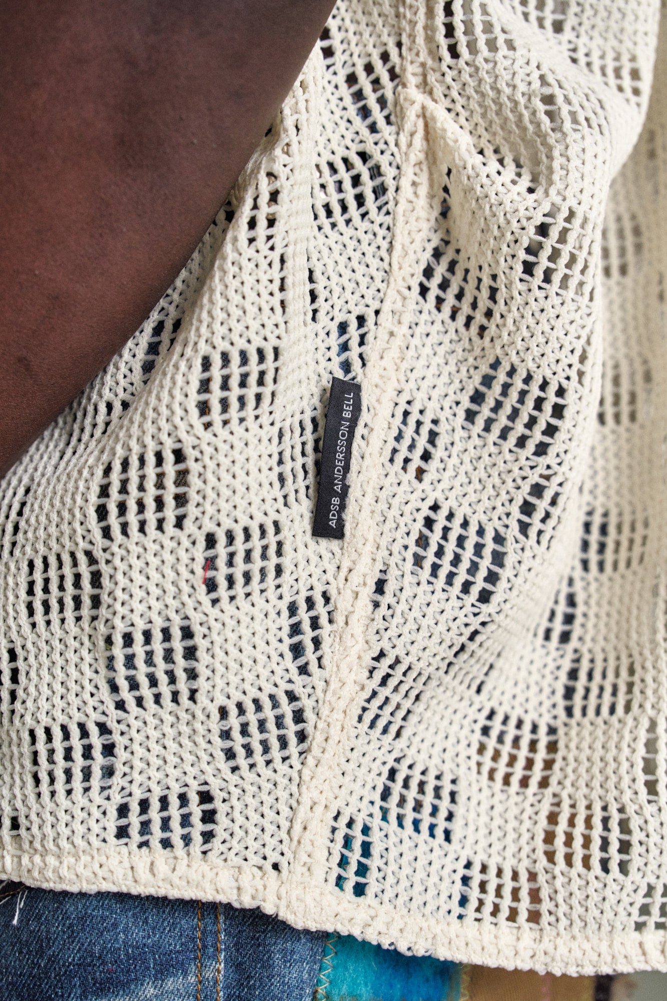 Andersson Bell - Letto Knitted Shirts (Ecru) product image 7 | TRAB K-Fashion Australia
