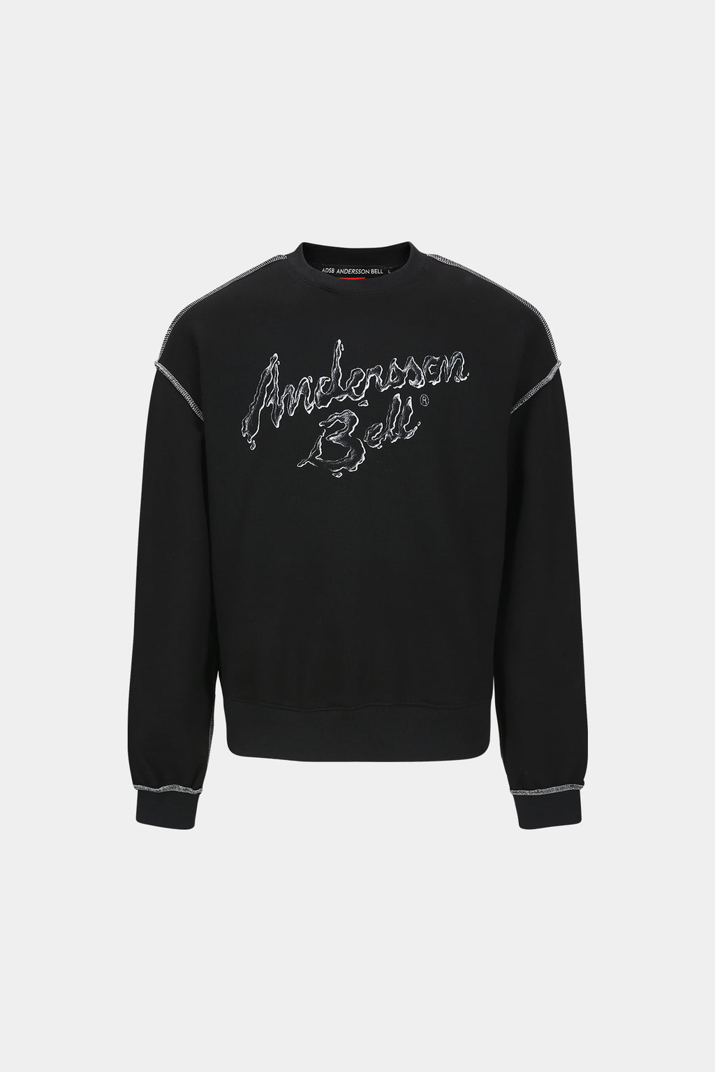 Andersson Bell - Unisex Liquid Logo Sweatshirt (Black) product image 13 | TRAB K-Fashion Australia