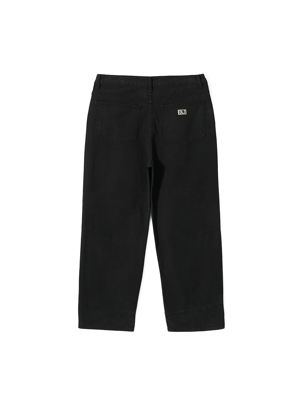 Kijun - Double Waist 5-Pocket Pants (Black) product image 9 | TRAB K-Fashion Australia
