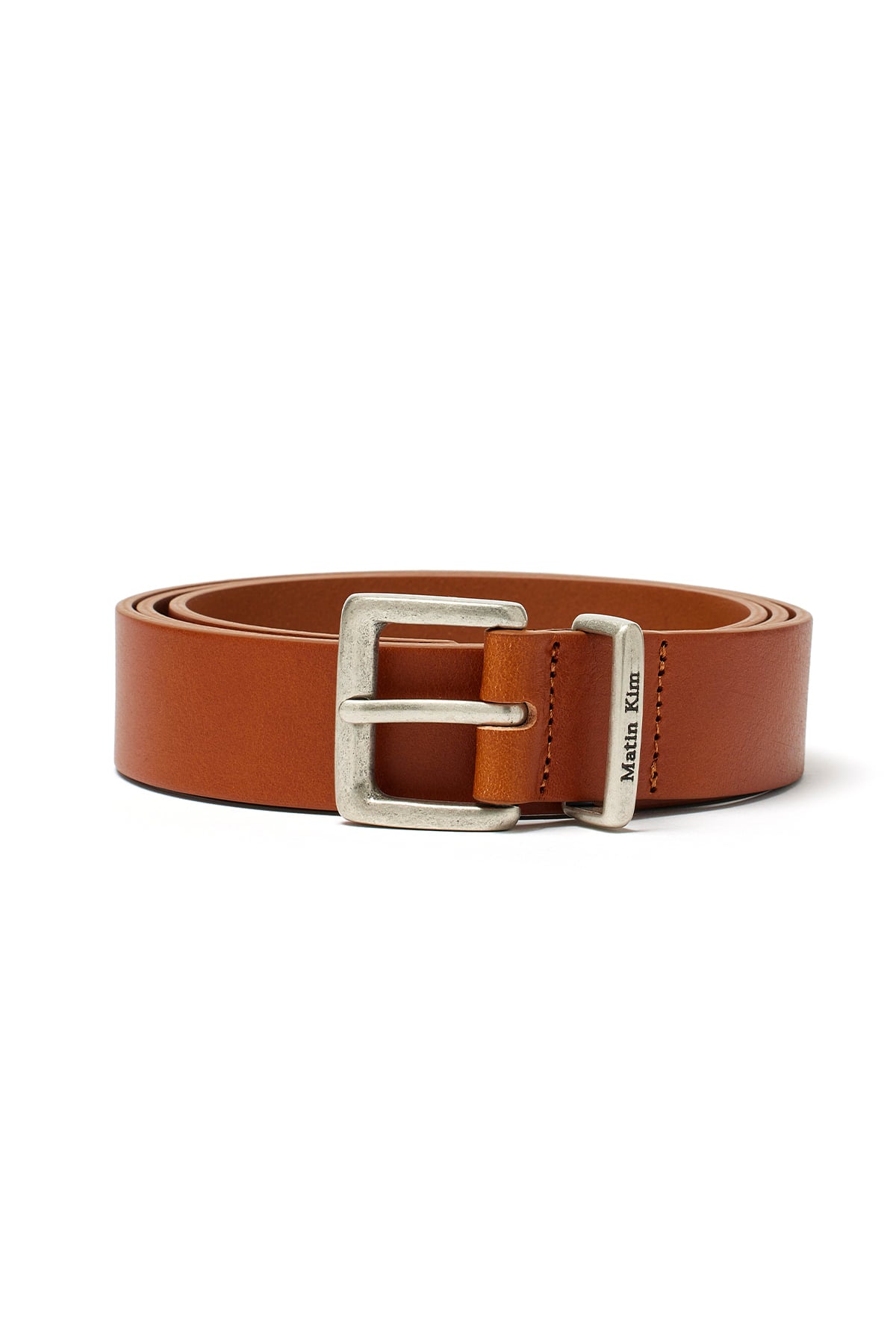 Matin Kim - Vintage Leather Belt (Camel) product image 1 | TRAB K-Fashion Australia