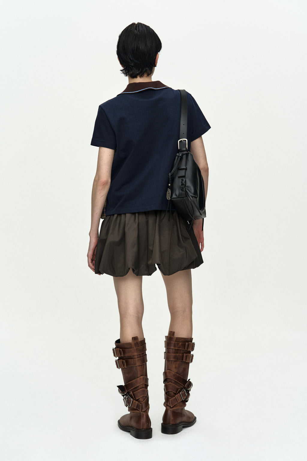 Andersson Bell - Cargo Balloon Skirt (Charcoal) product image 7 | TRAB K-Fashion Australia