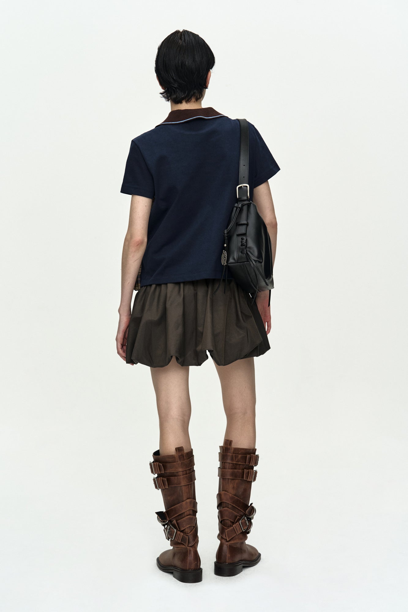 Andersson Bell - Cargo Balloon Skirt (Charcoal) product image 7 | TRAB K-Fashion Australia
