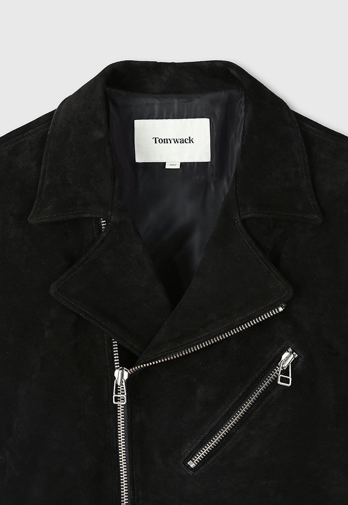 Tonywack - Suede Biker Jacket (Black) product image 11 | TRAB K-Fashion Australia