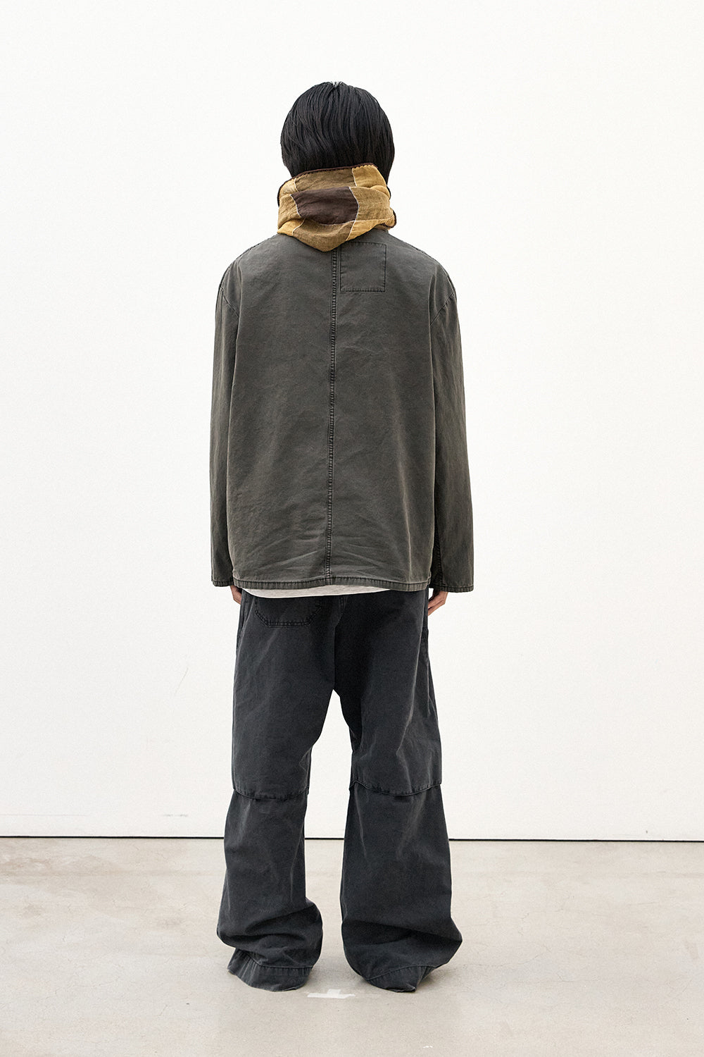 Hatchingroom - Wide Vented Pants (Charcoal) product image 15 | TRAB K-Fashion Australia