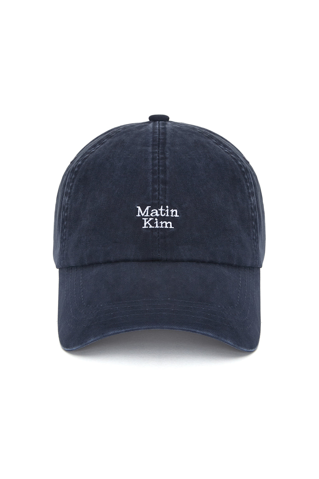 Matin Kim - Matin Mini Logo Ball Cap (Navy) product image 1 | TRAB K-Fashion Australia