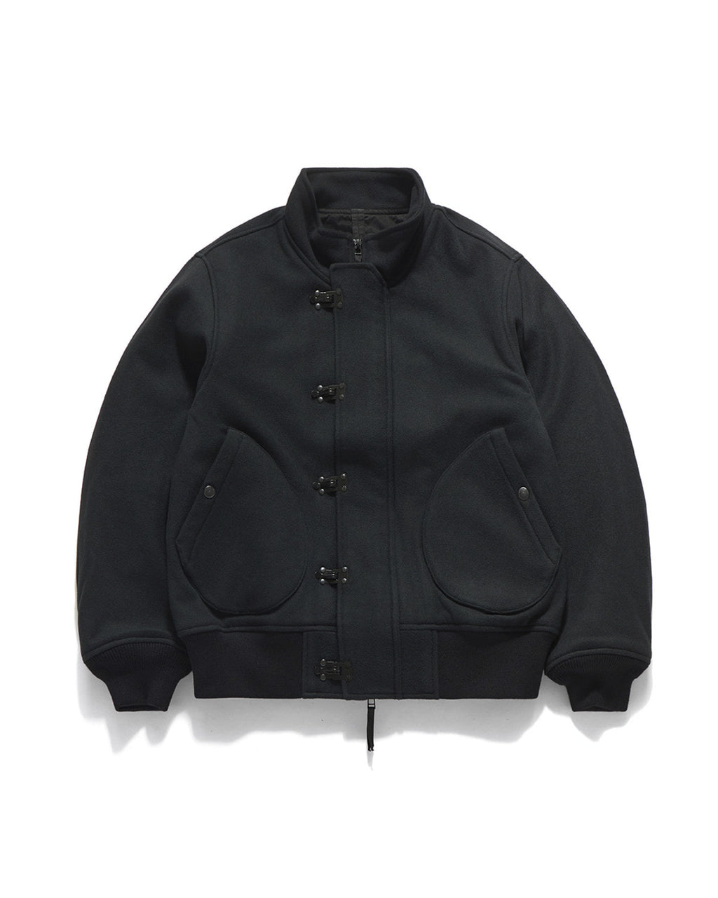 Eastlogue - Deck Jacket (Charcoal Melton Wool) product image 1 | TRAB K-Fashion Australia