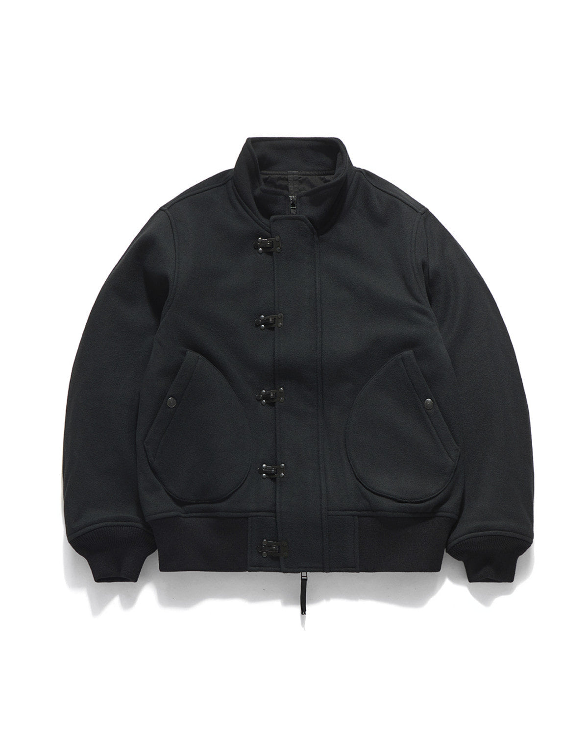 Eastlogue - Deck Jacket (Charcoal Melton Wool) product image 1 | TRAB K-Fashion Australia