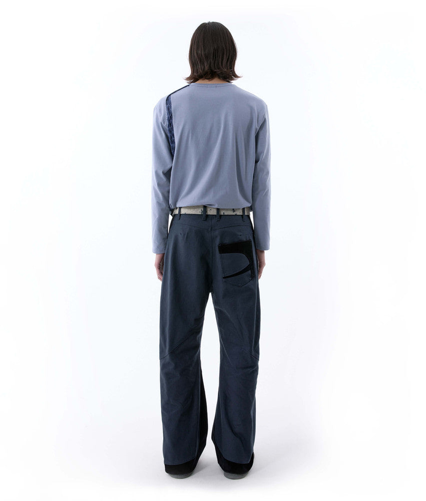 XLIM - Ep.10 01 Trousers (Navy) product image 3 | TRAB K-Fashion Australia